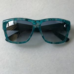 Jimmy Choo Teal Sunglasses